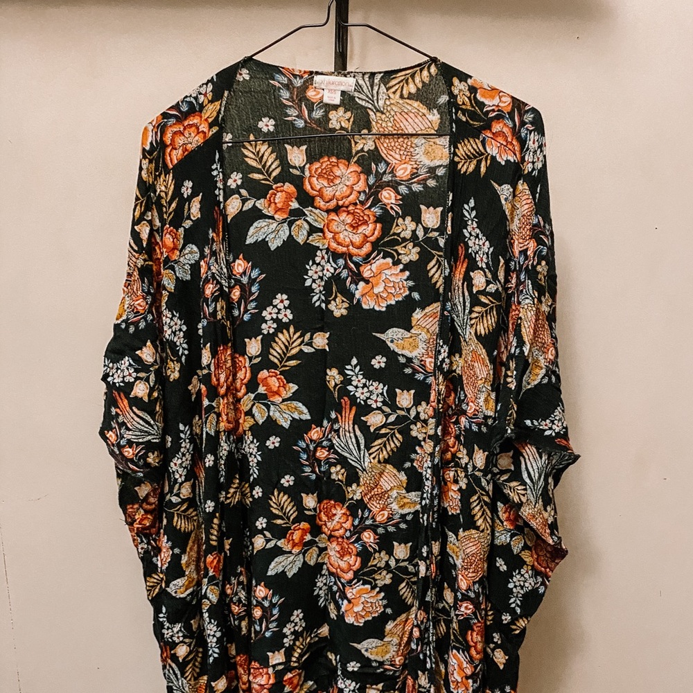 Floral kimono